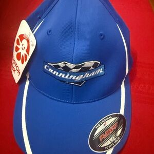 RACING CUNNINGHAM FLEXFIT  NWT HAT SZ L/XL